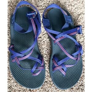 Chaco Women’s Size 8 Z/2 Classic Athletic Sandals Blue Purple Strappy J105560